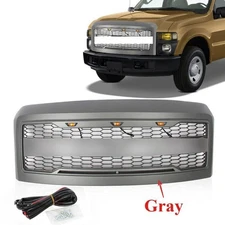 Front Mesh Grill Raptor Style For 2008-2010 Ford F-250 F-350 Super Duty Grille