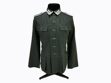 Wehrmacht M40 Drillichjacke Sommer Feldbluse Unteroffizier : 52