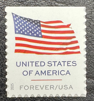 #ad #ad 2025 Scott#6020 US FLAG MNH Single Stamp From APU Booklet of 20 FREE SHIP $1.65