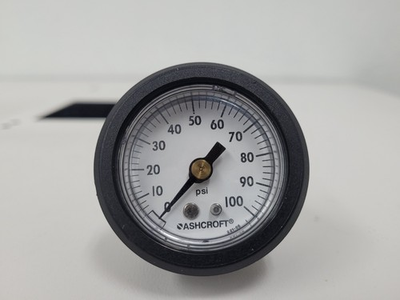 #ad ASHCROFT 221 05 PRESSURE GAUGE 0 100 PSI $20.00