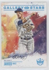 2022 Panini Diamond Kings Gallery of Stars Holo Blue 96/99 Javier Baez 0a82