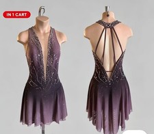 Figure Skating Dress Customized Competition ice skating dress Girls woman