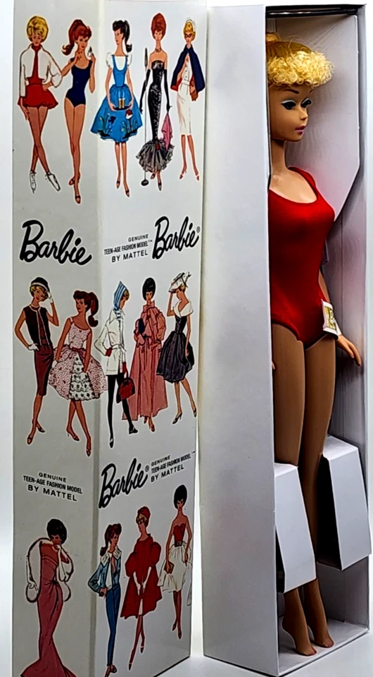 Barbie rubia cola de caballo Let’s Play reproducción vintage 2011 Mattel en caja original como nueva Foto 4 de 4