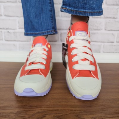 ❤️Converse Run Star Hike Platform Color Pop Leather 5 Men\'s Shoes Orange A16289C ❤️Converse Run Star Hike Platform Color Pop Sz 8 Women main image 3