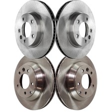 Front Rear Brake Disc Rotors For Vw Volkswagen Touareg Porsche Cayenne