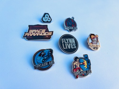 #ad TRON Legacy Flynn Lives Enamel Pin Collection 7 – Rare Disney ARG Campaign Pro $99.99
