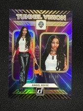 2025 Donruss WNBA Angel Reese Tunnel Vision Holo Laser #49/99 Sky