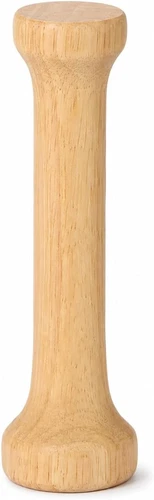 Mrs. Anderson’s Baking Dual-Sided Pastry Dough Tart Tamper, Hardwood, 6-Inches - product listing photo