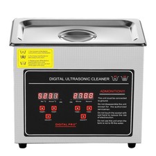 Uimoso 3L Nettoyeur à Ultrasons Bac Ultrasons Numérique avec Chauffage Minuterie