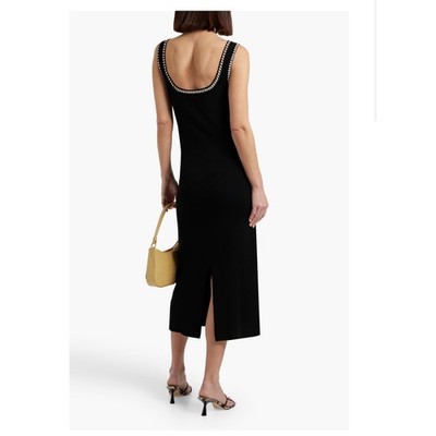 maje rib knit midi dress Rib knit maxi dress