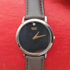 Vintage Seiko Watch Men 34mm Black Dial 7n00-8a49 New Battery & Strap