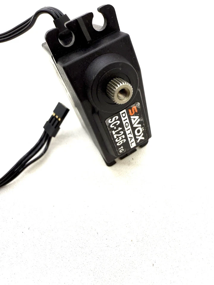 Used Savox SC-1256TG Super Speed Titanium Gear Digital 1/10 Steering Servo Slash - Image 2 of 3