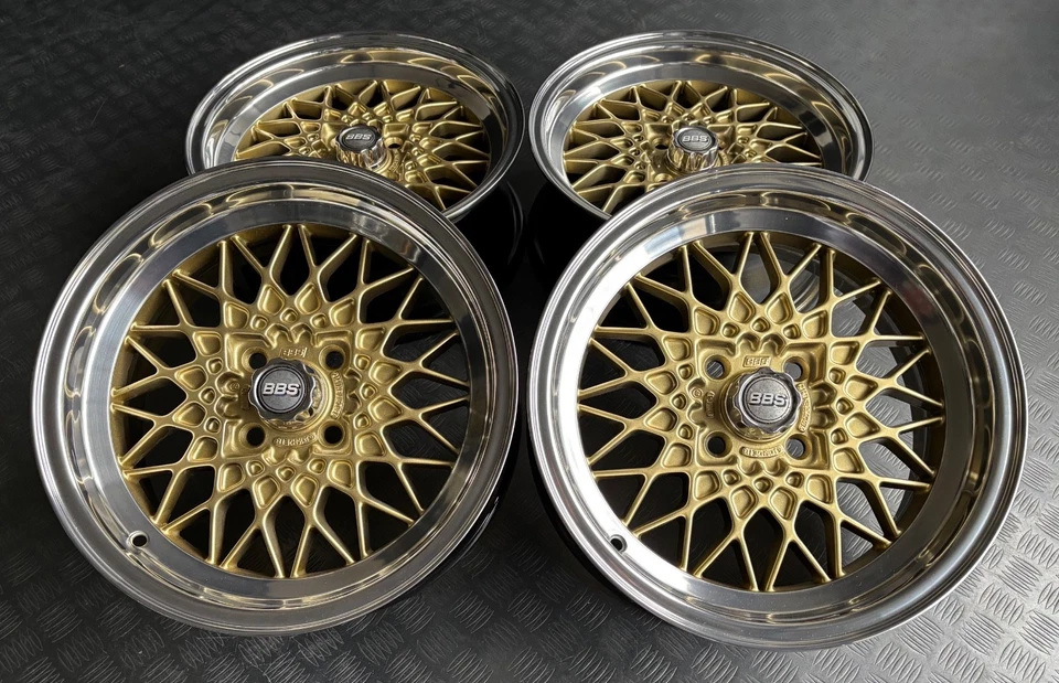 BBS RA 214 6x15 ET13 BMW E21 E30 Opel Manta B Alufelgen 4x100 Oldtimer rims - Bild 4 von 4