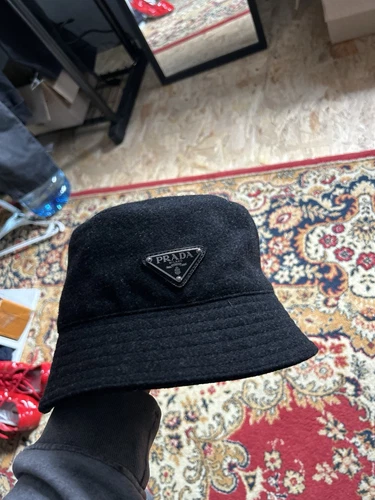 Prada Re Nylon bucket hat wool