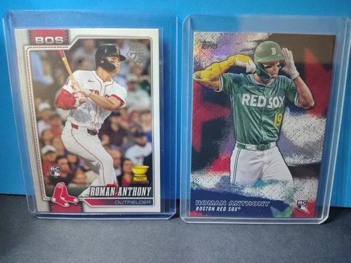 2026 Topps Flagship RC 2 Card Lot Roman Anthony Base Stars Of MLB