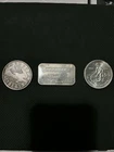 3 Troy Oz .999 Silver Lot – Engelhard Bar + Liberty &  EngelhardProspector Coins