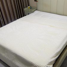 King Size Water Resistant Blanket - 80"x90" Leakproof  Pet Friendly Throw