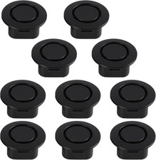 10 Pcs Car Bumper Hole Plugs, 22mm Universal Parking Sensor Delete Caps, Nylon A