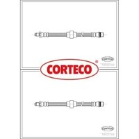 2X Bremsschlauch Corteco 19025706 2 BremsschläUche Rechts Links Vorne