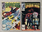Spectacular Spider-man 86 & 87 Black Cat UK Edition Vintage Marvel Comics 1984