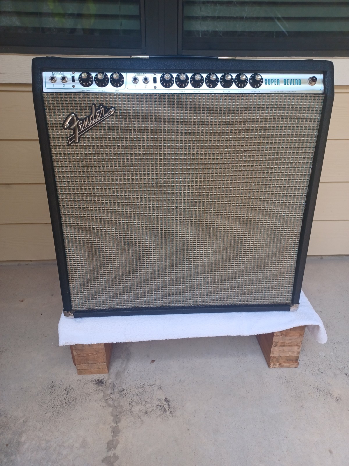 1971 Fender Super Reverb Amp All Original NM