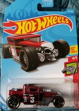 2019 Hot Wheels Bone Shaker 117/250 HW Game Over 4/5 RED