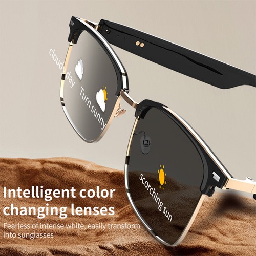 Wireless AI Language Smart Translator Glasses Headphone Language Translation - Picture 6 of 13