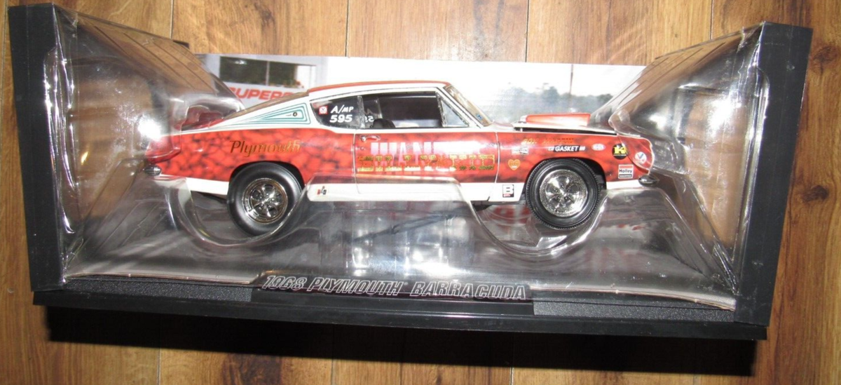 1:18 Supercar Raceway Highway 61 Billy the Kid 1968 Plymouth