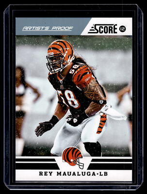 Rey Maualuga 2012 Score Artist's Proof Card 13/32 #205