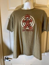 New Or leans Voodoo Doll T-shirt. Gildan Ultra Cotton. Men’s L. Tan. BK-1