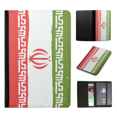 PASSPORT ITINERARY ORGANIZER|IRAN COUNTRY FLAG 242
