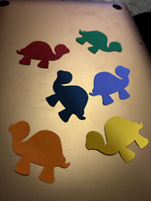 25 Stampin Up Turtle Punches Paper Punchies New Die Cuts