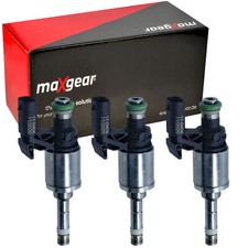 3x MAXGEAR Einspritzventil für AUDI A1 A3 LEON IBIZA 5 CADDY GOLF 7 T-ROC UP 1.0