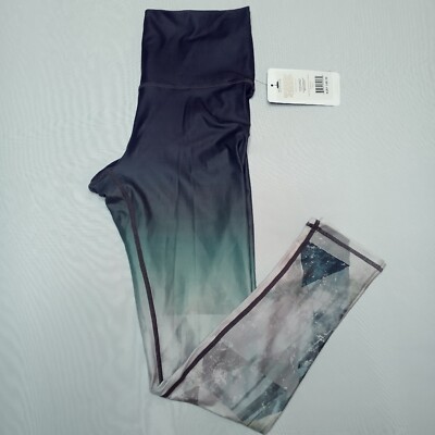 Sol & Mane Cora Silver Pines Full Leggings Size Medium Brand New 