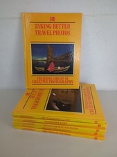 Kodak Library of Creative Photography Hardcover Books Time Life Lot of 6 1984