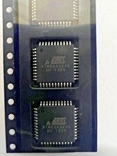 NEW 2PCS ATMEL ATMEGA324A-AU MICROCONTROLLER, IC MCU 8BIT 32KB FLASH 44-TQFP