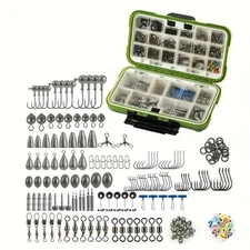 397-Piece Fishing Adventure Kit - Ultimate Starter Set with Rod, Lures & Tackle