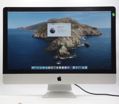 Apple 27'' 2013 iMac GT 755M i5-4570 3.20GHz 8gb RAM 1TB HDD Catalina 753