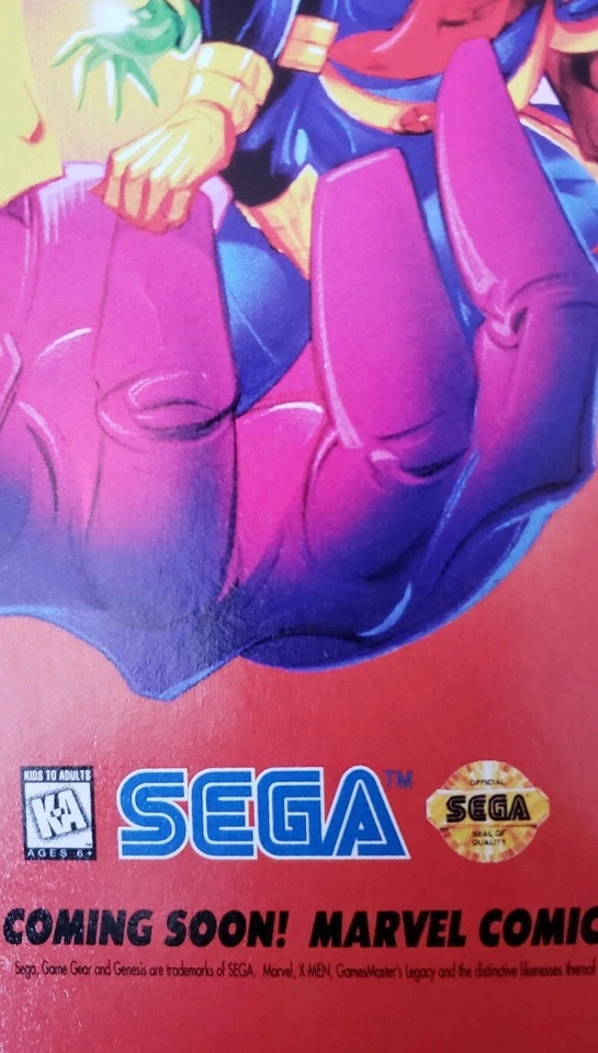 X-men GamesMaster's Legacy Rare Advertisement  - Image 4 of 4