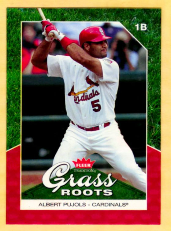 ALBERT PUJOLS 2006 FLEER TRADITION GRASS ROOTS Card #GR-2 NM-MT