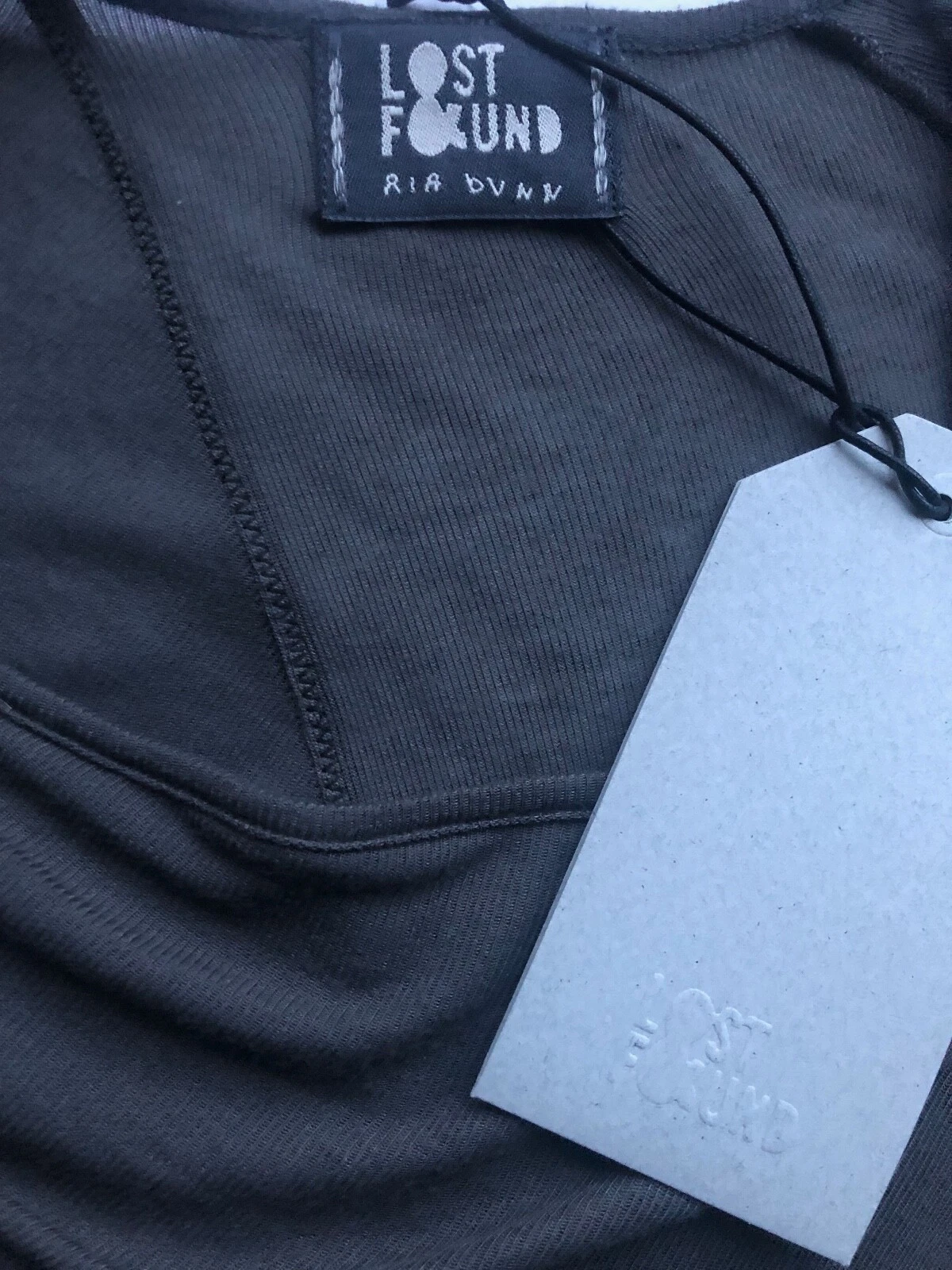 Abito lungo LOST & FOUND by Ria Dunn shirt Rick Owens donna taglia M