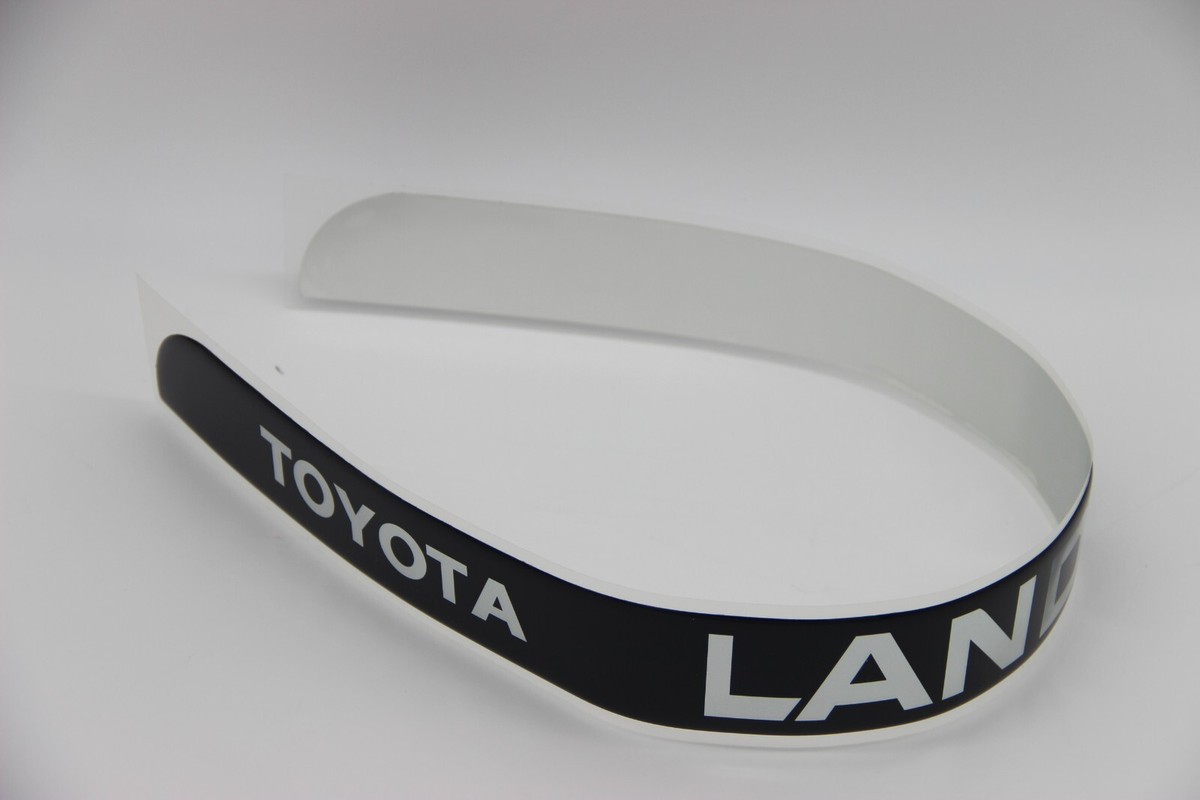 Fits Toyota 91-97 Land Cruiser FJ80 FZJ80 Rear Hatch Sticker Resin