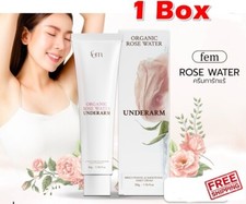FEM Organic Rose Water Underarm Armpit Cream Elbows 50g
