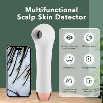 Multifunctional Scalp Skin Hair Follicle Detectors Visual Skin Analyzers Machine