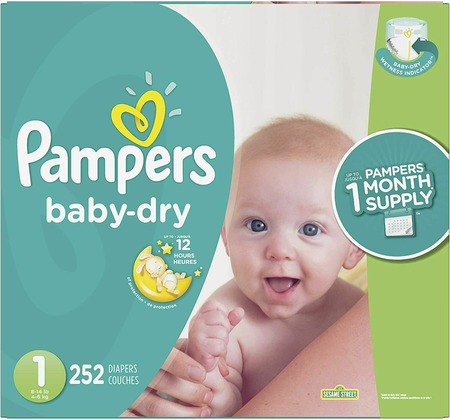 pampers baby dry 6 megapack