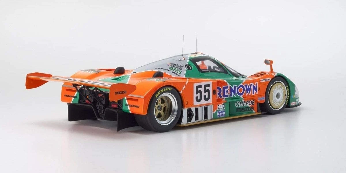 Kyosho 1/12 Mazda 787B No. 55 Lm 1991 Plazma 1:12 Scale Finished