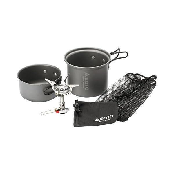 SOTO Amicus Cooker Combo SOD-320CC Free Shipping with Tracking# New from Jap JP