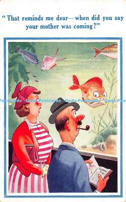 R288955 That reminds me dear when did you say your mother was coming Super Comic