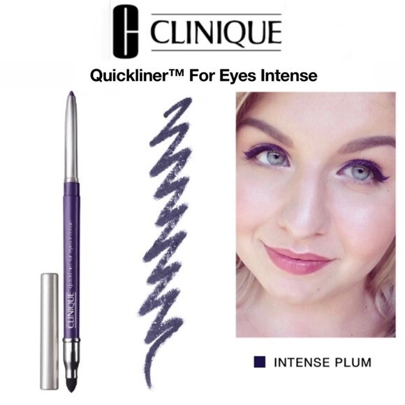 Clinique Quickliner For Eyes Intense 02 Intense Plum 0.008 oz. NIB | eBay