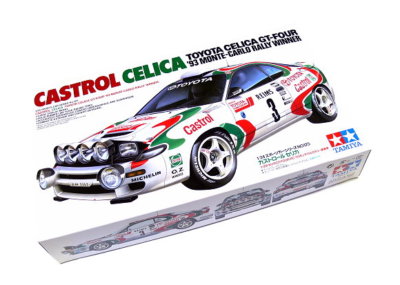 Tamiya 24125 Castrol Celica Toyota Celica GT-Four 1993 Monte Carlo